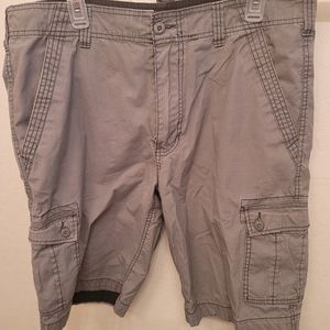 Men's Cargo Grey Shorts Size 36